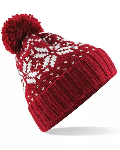 Fair Isle Snowstar® Beanie