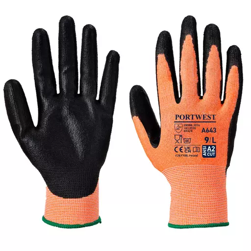 Amber Cut Glove - Nitrile Foam