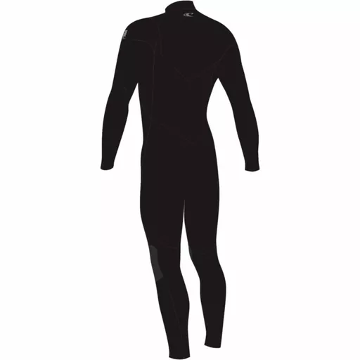 53490-2025 ONeill Junior Epic 4_3mm Chest Zip Wetsuit 5655 - Black _ BACK.webp