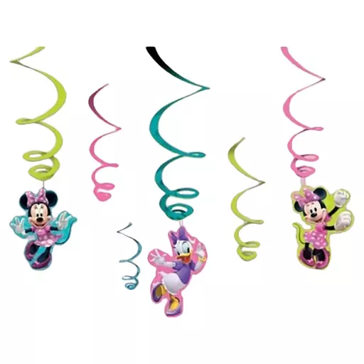 Minnie Mouse Hanging Swirls