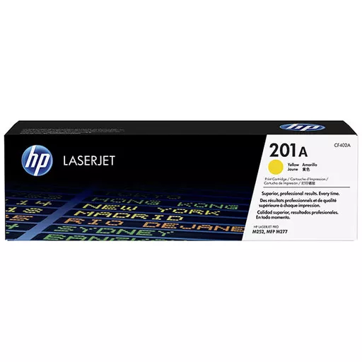 HP 201A (CF402A) Yellow Original LaserJet Toner Cartridge (1330 Yield)