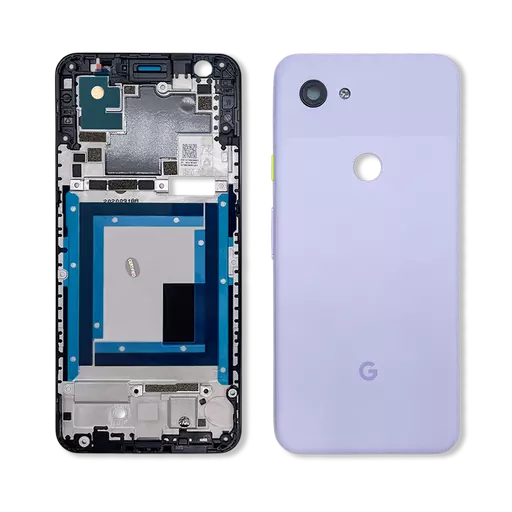 Back Housing (No Logo) (Purple-ish) (CERTIFIED) - For Google Pixel 3a