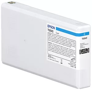 Epson C13T55W200 Ink cartridge cyan 200ml for Epson SureColor SC-P 5300