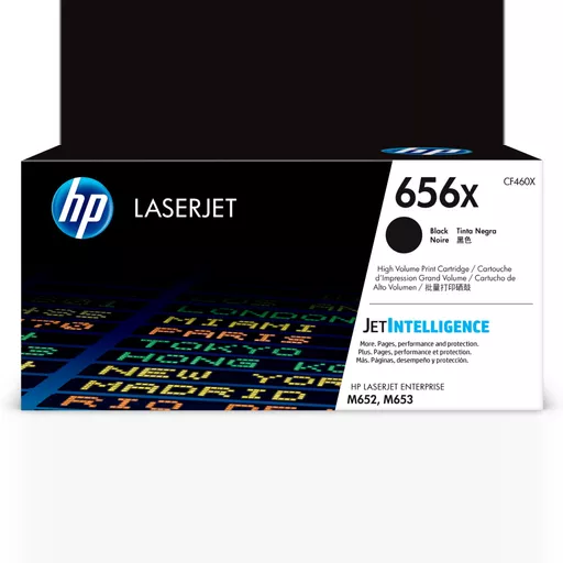 HP CF460X/656X Toner cartridge black, 27K pages ISO/IEC 19752 for HP LaserJet M 652