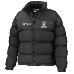OxfordBrookesUniversity_RugbyLeague_WomensPuffaJacket_Black_Front.png