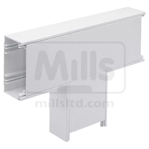 Marshall Tufflex Mono 10 Dado Trunking Flat Tee EFT10WH