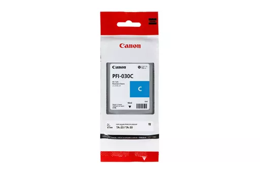 Canon 3490C001/PFI-030C Ink cartridge cyan 55ml for Canon IPF TA-20/TM-240