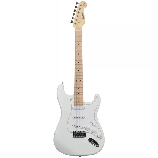 Chord CAL63M-ATW Electric Guitar - Maple & White
