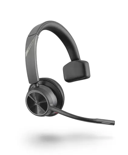 POLY Voyager 4310 UC Headset Wired & Wireless Head-band Office/Call center USB Type-C Bluetooth Black