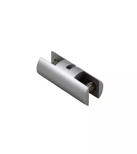 Single Satin 8mm Double Vertical Cable Clip