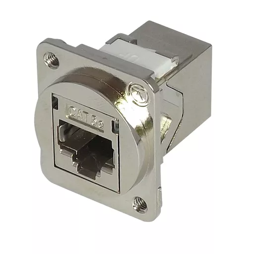 RJ45 Cat5e Coupler,  Shielded (D Series Connector)