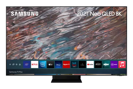 Samsung QE75QN800AT 190.5 cm (75") 8K Ultra HD Smart TV Wi-Fi Stainless steel