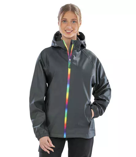 Result Genuine Recycled Prism PU Waterproof Jacket