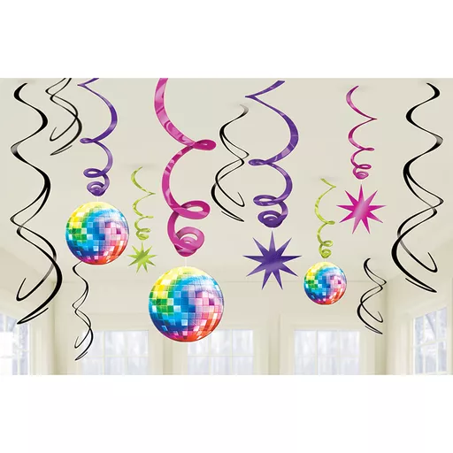 Disco Swirls (Pack of 12)