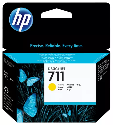 HP CZ132A/711 Ink cartridge yellow 29ml for HP DesignJet T 520