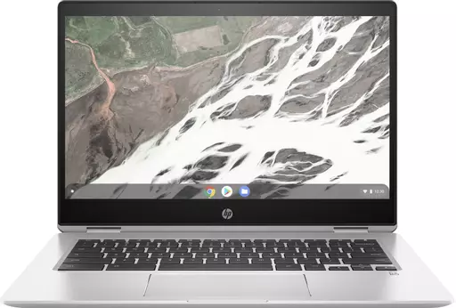 HP Chromebook x360 14 G1 DDR4-SDRAM 35.6 cm (14") 1920 x 1080 pixels Touchscreen 8th gen Intel® Core™ i5 8 GB 64 GB Flash Wi-Fi 5 (802.11ac) Chrome OS Silver