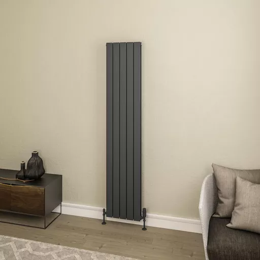 Addington II Radiator 1800 x 374 Type20 Matt Anthracite