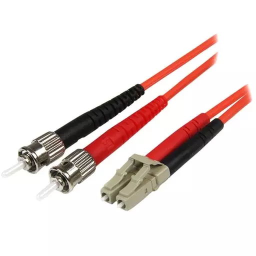 StarTech.com Fiber Optic Cable - Multimode Duplex 50/125 - LSZH - LC/ST - 5 m