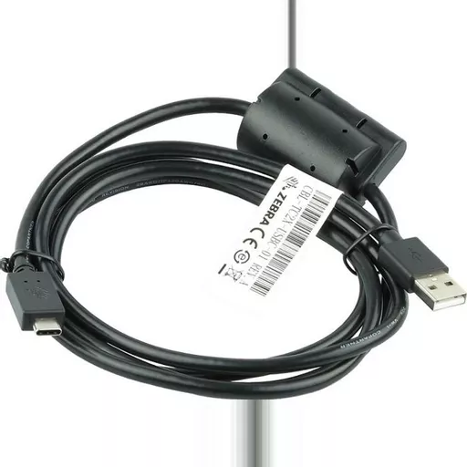 Zebra CBL-TC2X-USBC-01 USB cable USB A Black