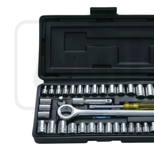 1/4in & 3/8in Mixed Drive Socket Set 40-Piece