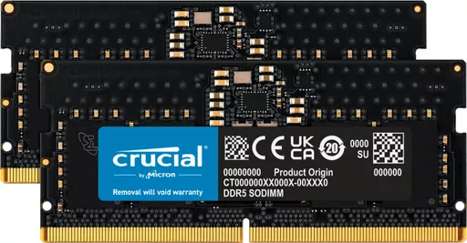 Crucial CT2K8G48C40S5 memory module 16 GB 2 x 8 GB DDR5 4800 MHz