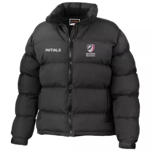 OxfordBrookesUniversity_Badminton_WomensPuffaJacket_Black_Front.png