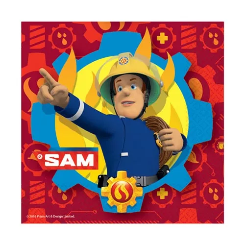 Fireman Sam Napkins