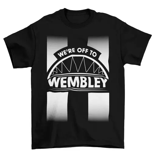 Wembley Cup Final T-Shirt - Black