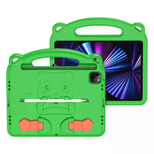 Dux Ducis - Panda EVA Foam Kids Case for iPad Air (2020/2021/2022/2024) (10.9) & iPad Pro 11 (2018/2020/2021/2022) - Green