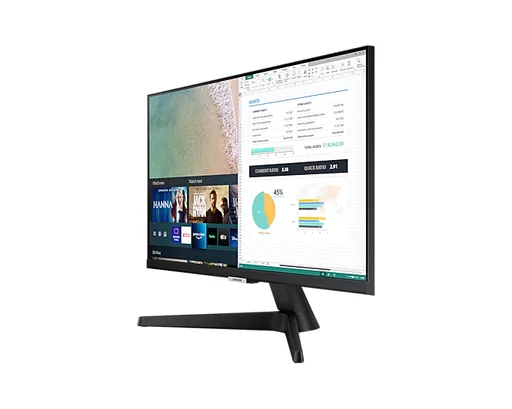 Samsung LS24AM506NU 61 cm (24") 1920 x 1080 pixels Full HD Black