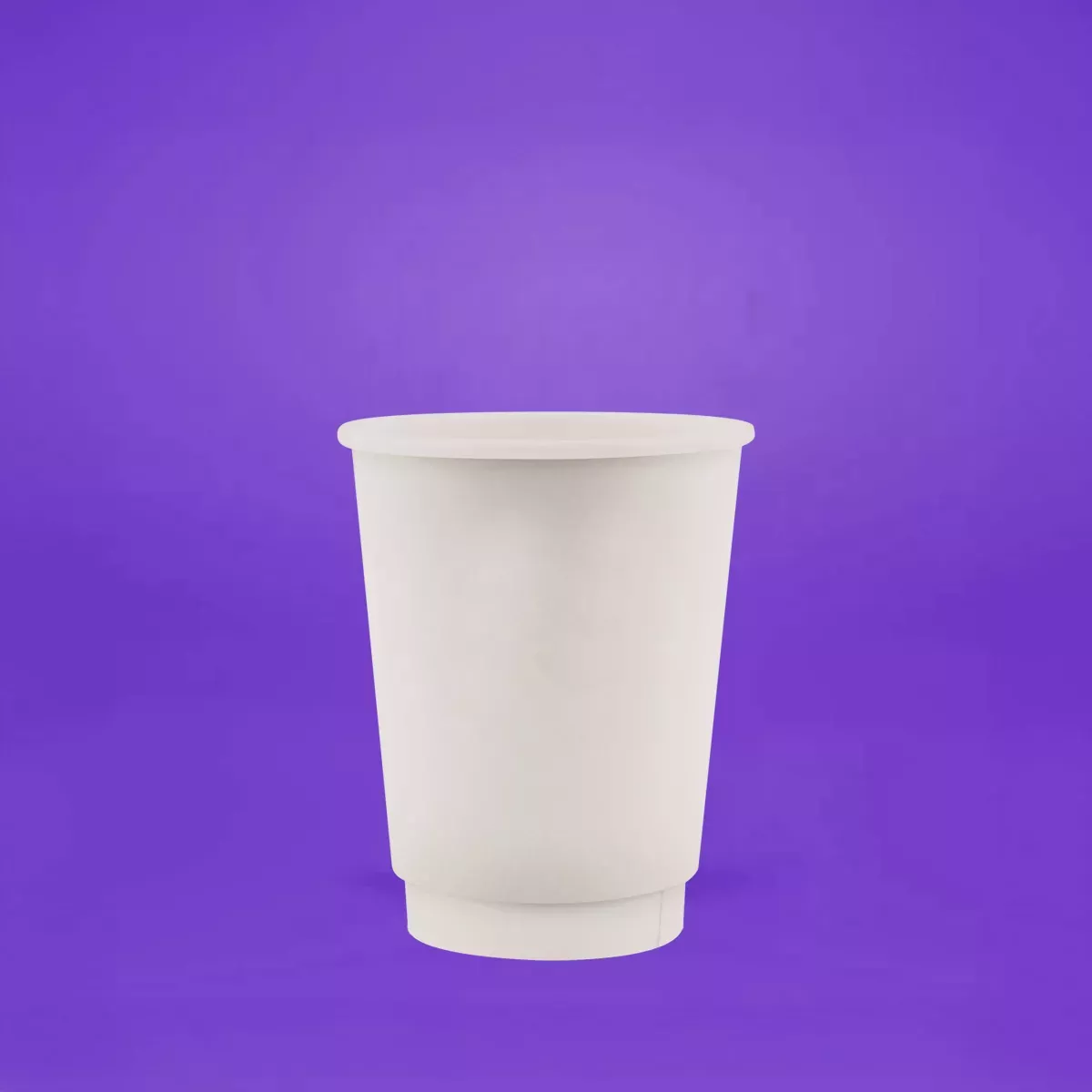 Plain cup awaiting branding