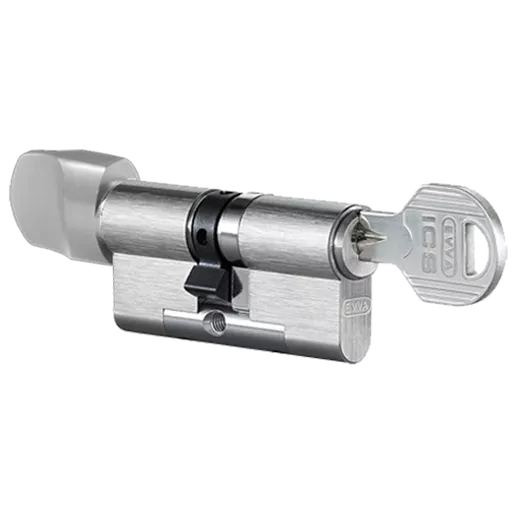 EVVA ICS KDZ Key & Turn Euro Cylinder TS007 1* KD
