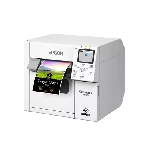 Epson CW-C4000e (mk) label printer Inkjet Colour 1200 x 1200 DPI 102 mm/sec Wired