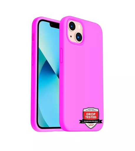 Silicone for iPhone 13 - Pink