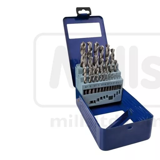 Metric HSS Twist Drill Set (25 Piece)
