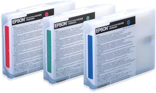 Epson C33S020268/SJIC-4-R Ink cartridge red 5.500.000 signs for Epson TM-J 2100