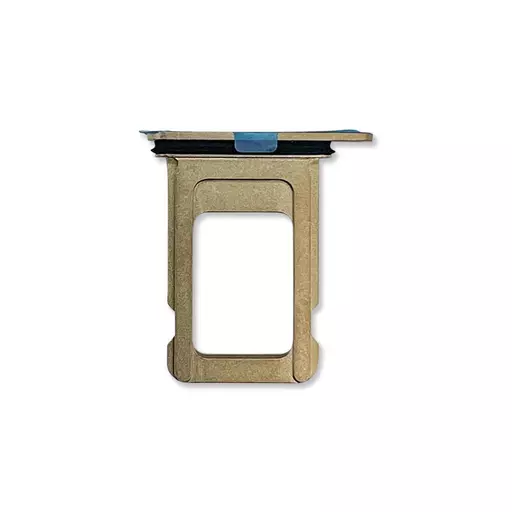 Sim Card Tray w/ Rubber Gasket (Gold) (CERTIFIED) - For iPhone 13 Pro / 13 Pro Max