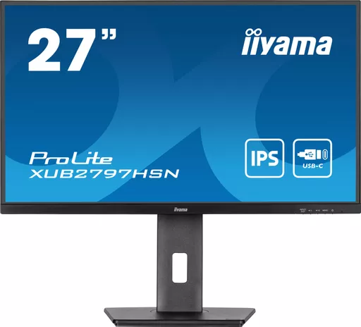 iiyama ProLite XUB2797HSN-B1 computer monitor 68.6 cm (27") 1920 x 1080 pixels Full HD LED Black