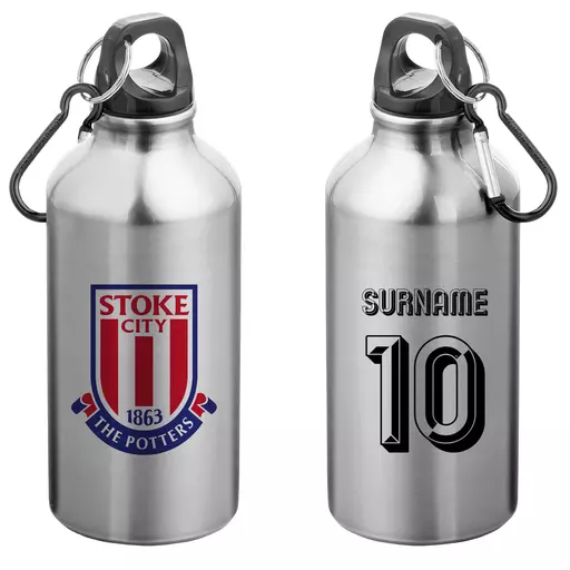Stoke City FC Retro Shirt Water Bottle