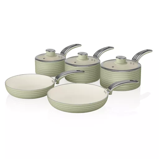 Retro 5 Piece Pan Set