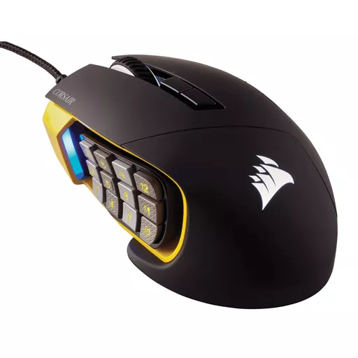 Corsair Scimitar Pro RGB mouse Gaming Right-hand USB Type-A Optical 16000 DPI