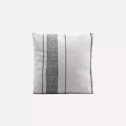 Cushion, Morocco, Striped Beige