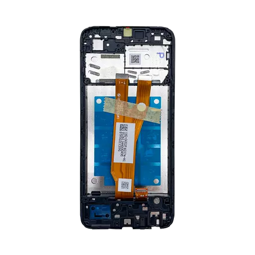 LCD Screen Assembly (With Frame) (Service Pack) (Black) - Galaxy A03 Core (2022) (A032)