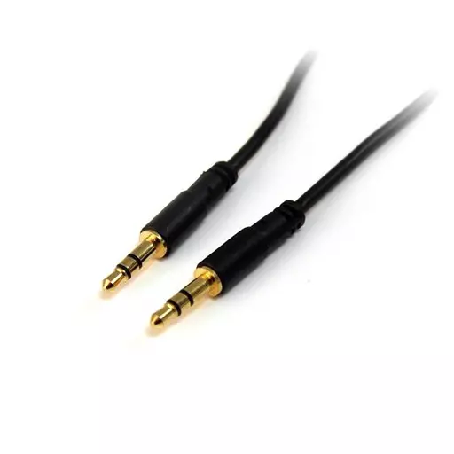 StarTech.com 15 ft Slim 3.5mm Stereo Audio Cable - M/M