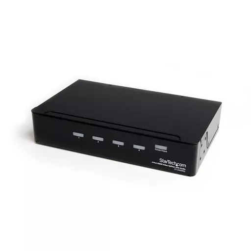 StarTech.com 4-port HDMI splitter and signal amplifier