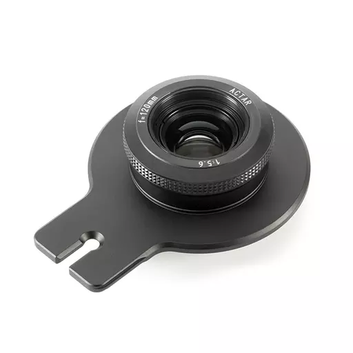 Cambo Lensplate with Cambo 120mm Lens (black finish)2.jpg