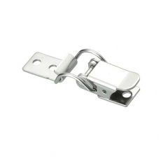 Spring Latch With Catch Plate In Stainless Steel L=64mm
