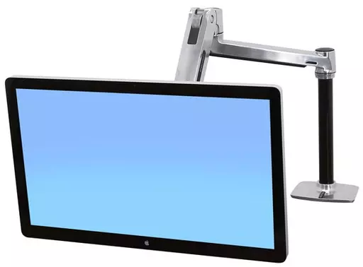 Ergotron LX Series LX HD Sit-Stand 116.8 cm (46") Aluminium Desk