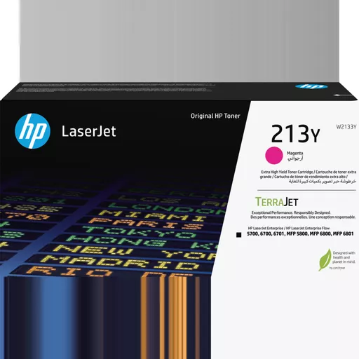 HP W2133Y/213Y Toner cartridge magenta extra High-Capacity, 12K pages ISO/IEC 19798 for HP CLJ 5800/6700/6701