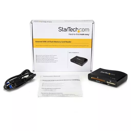 StarTech.com USB 3.0 Multi Media Flash Memory Card Reader